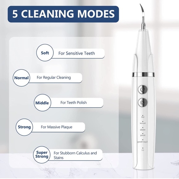 Plaque Remover for Teeth,Teeth Cleaning kit,Tooth Cleaner for Adults, - Picture 2 of 7